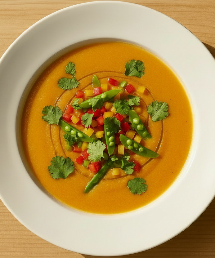 Sunset Curry Soup