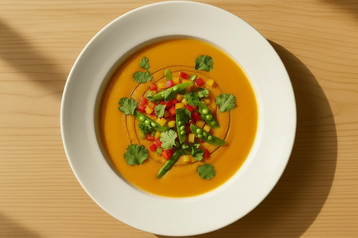 Sunset Curry Soup